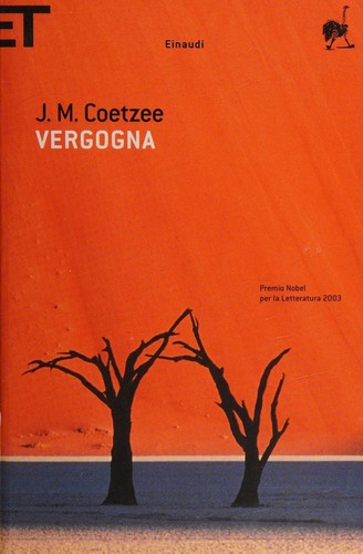 J. M. Coetzee: Vergogna (2005, Einaudi)