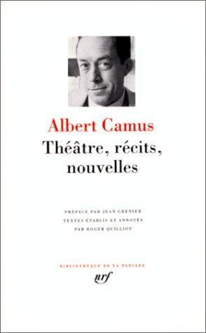 Albert Camus: Théatre, récits et nouvelles (French language, 1962, Éditions Gallimard)